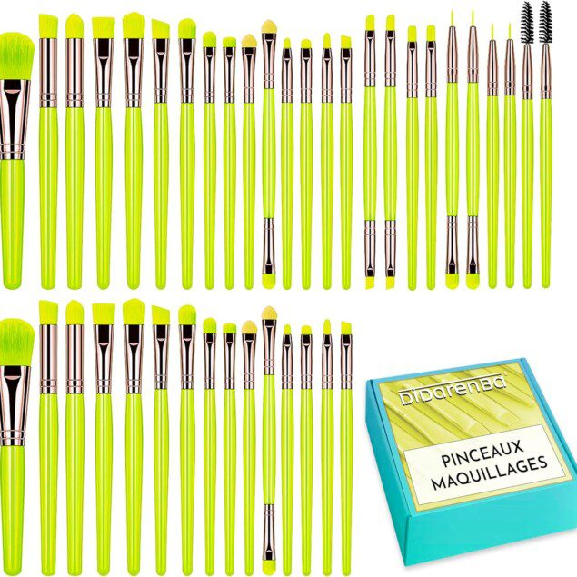 Pinceaux de maquillage : set complet de 40 pièces pour un maquillage professionnel et élégant