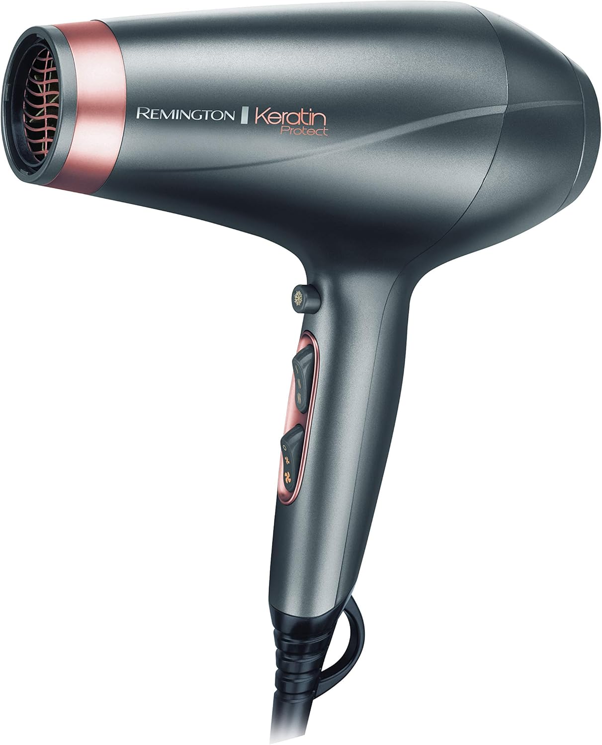 Sèche-cheveux professionnel Remington : soin kératine et huile d'amande pour des cheveux protégés et brillants – Image 5