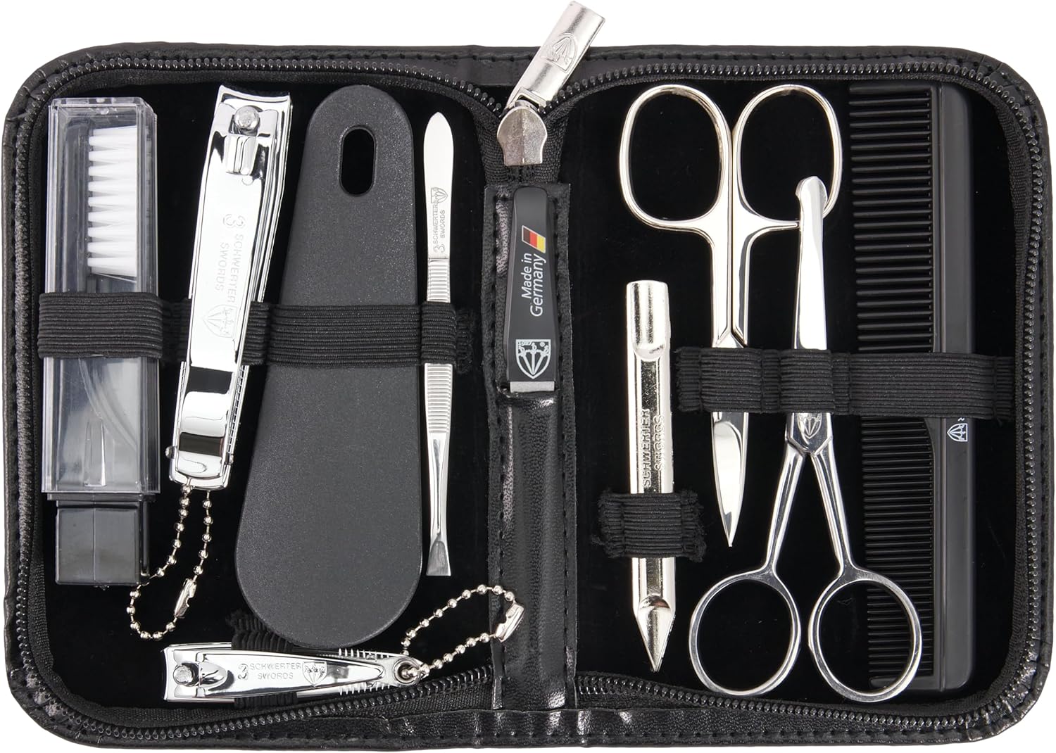 Kit de manucure et pédicure de 10 pièces : l'ensemble essentiel pour des ongles impeccables