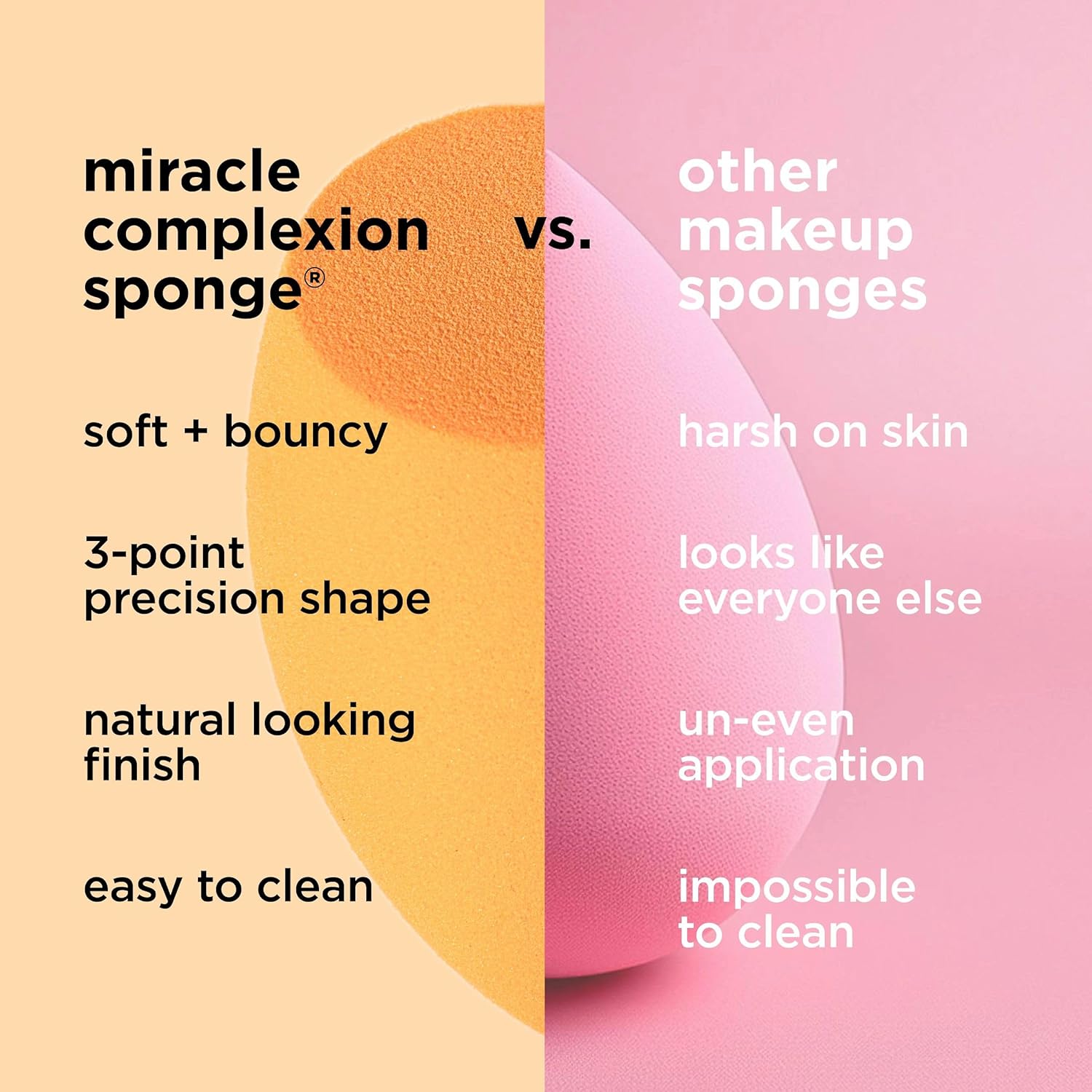 Pinceaux à maquillage et éponge Everyday Essentials : l'ensemble parfait pour les passionnées de maquillage Découvrez les 5 pièces essentielles pour un teint impeccable, sans cruauté envers les animaux – Image 9