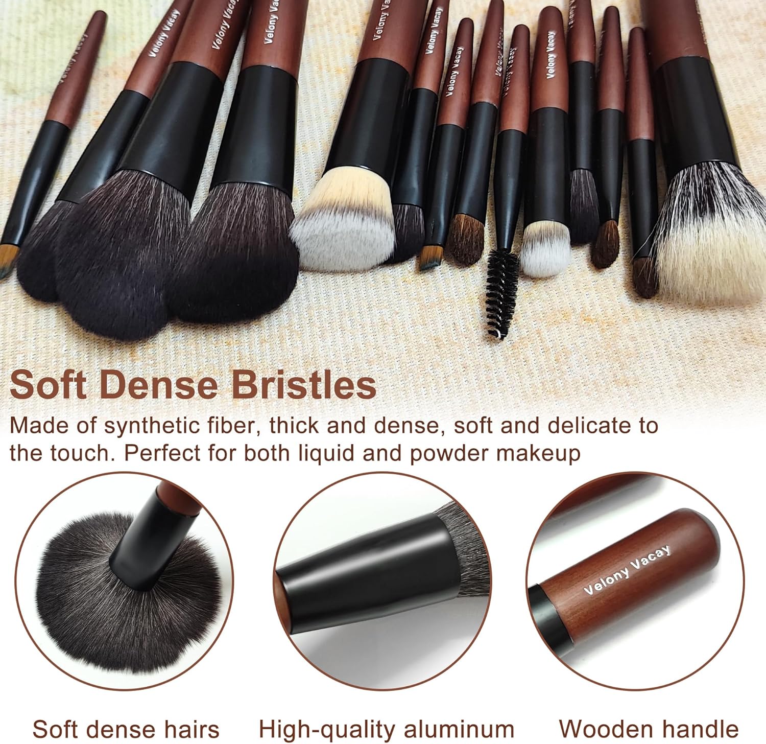 Mini pinceaux de maquillage de voyage : lot de 14 outils essentiels pour un teint parfait et un maquillage impeccable – Image 2
