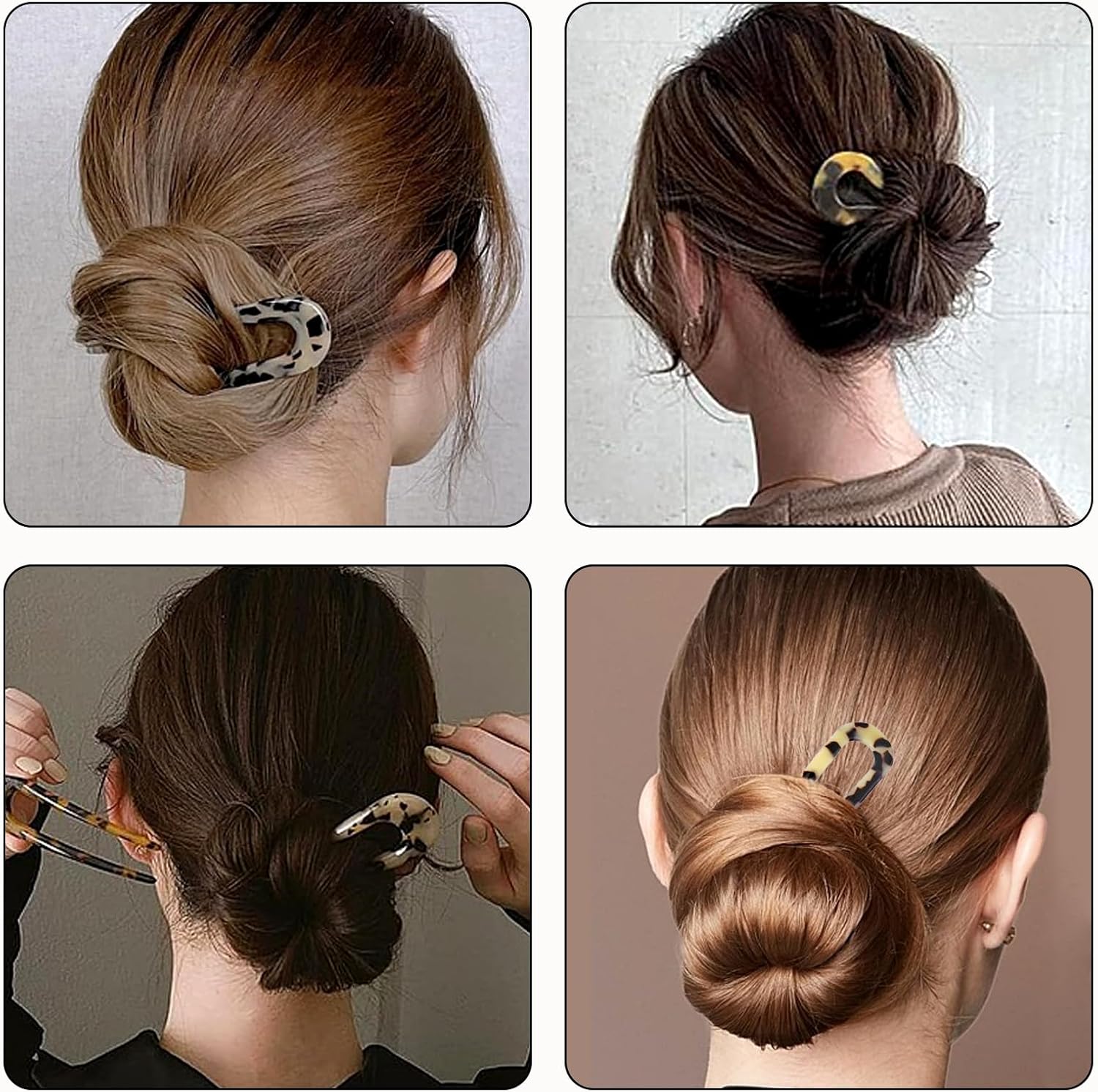 Épingles à cheveux en acétate de cellulose : élégance et maintien pour femmes et filles – Image 7