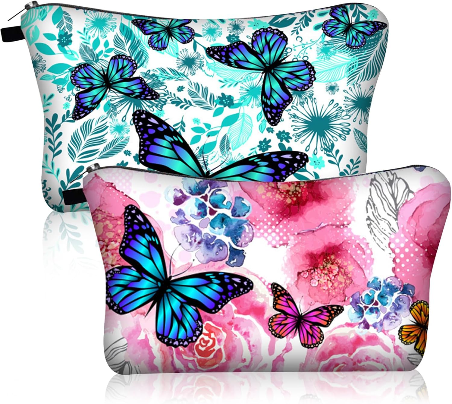 Trousse de toilette femme : élégante trousse de maquillage en papillon pour un voyage pratique et stylé