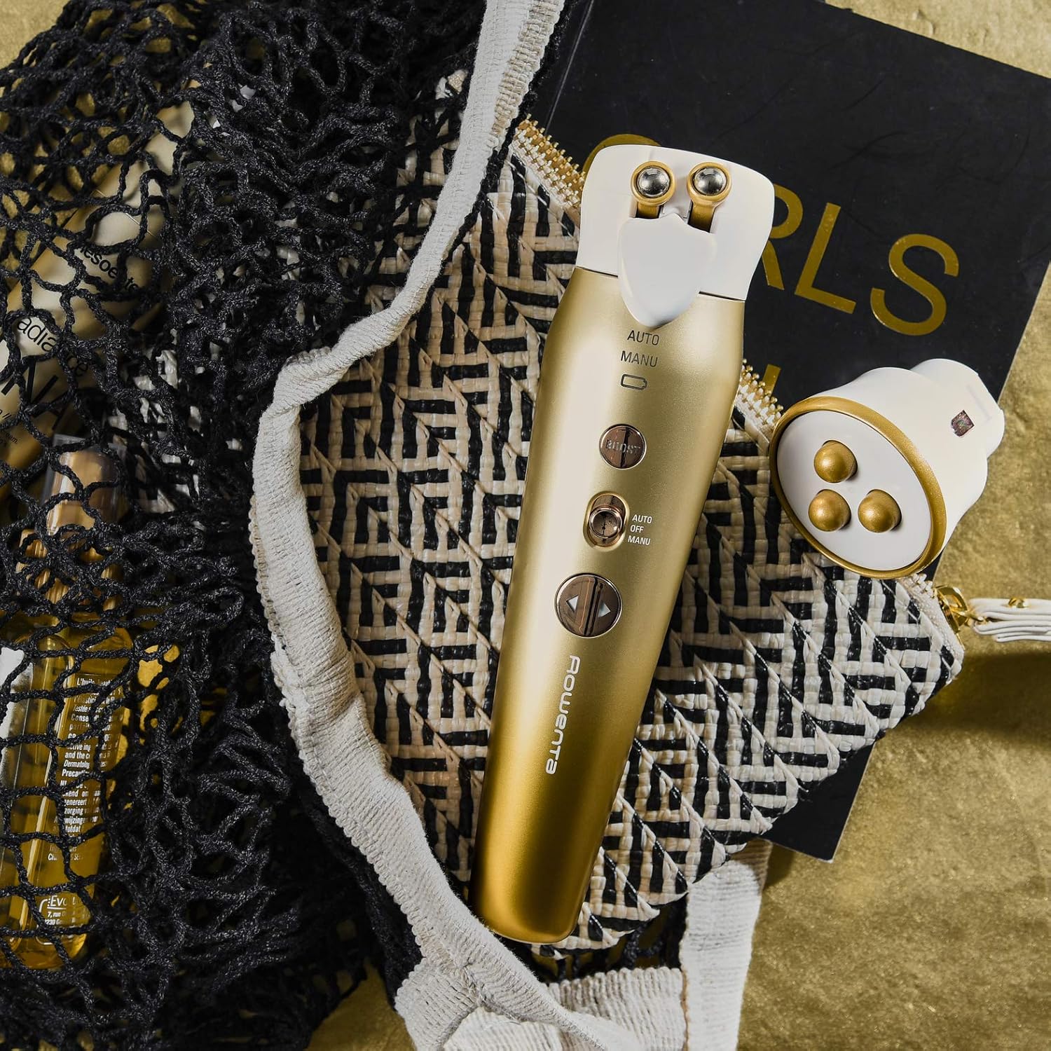 Appareil de massage Lift Contour : soin complet pour un visage rajeuni et des yeux éclatants Rituel beauté anti-âge pour un raffermissement optimal et des contours liftés tout en réduisant les poches – Image 10