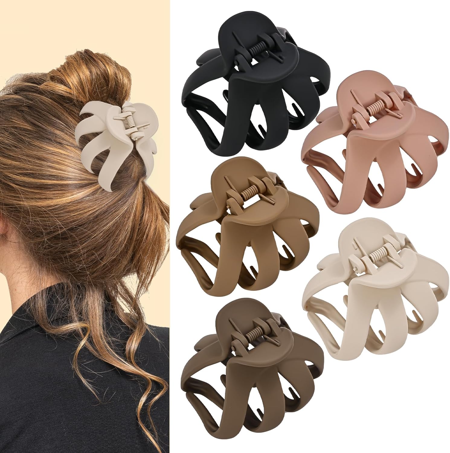 Pince à Cheveux Octopus : Élégance et Maintien Parfait