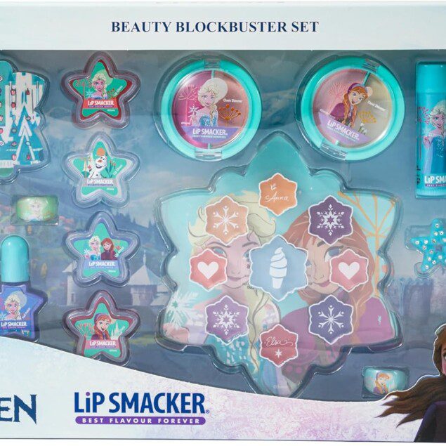 Ensemble maquillage Frozen Blockbuster : baumes et gloss à lèvres pour un look de princesse éblouissant