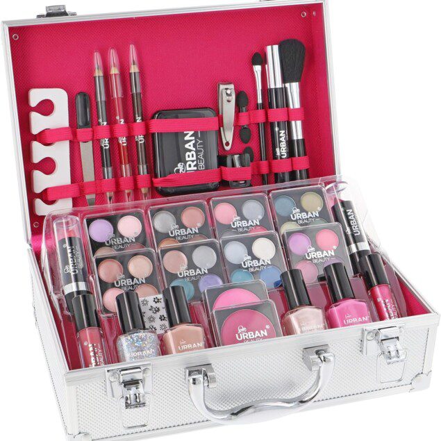 Trousse de maquillage végétalienne Dazzling : l’ensemble parfait pour adolescentes en quête d’élégance et de praticité