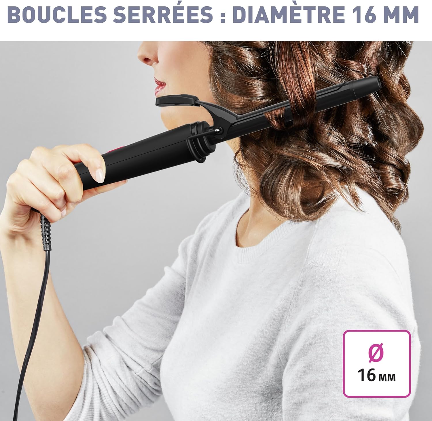 Fer À Boucler 16mm : Boucles Serrées Parfaites – Image 4