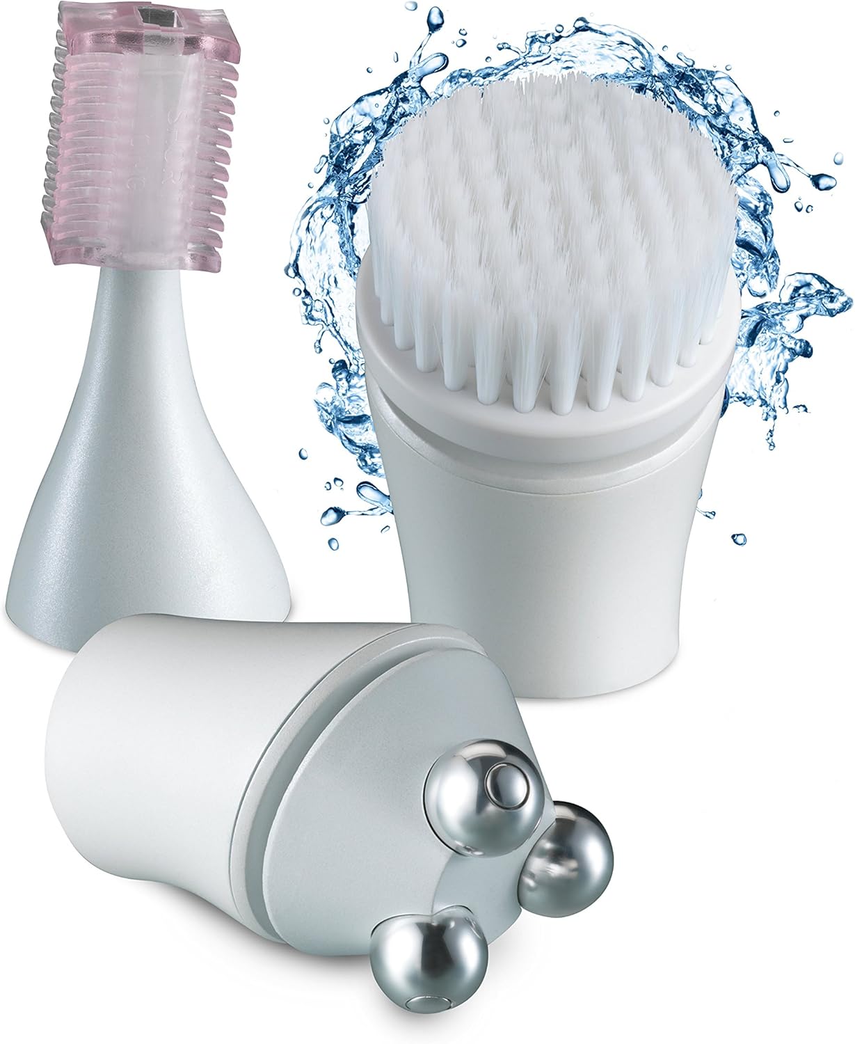 Épilateur électrique pour un soin visage complet : kit 3 en 1 Smooth&Silky pour une peau douce et éclatante – Image 12