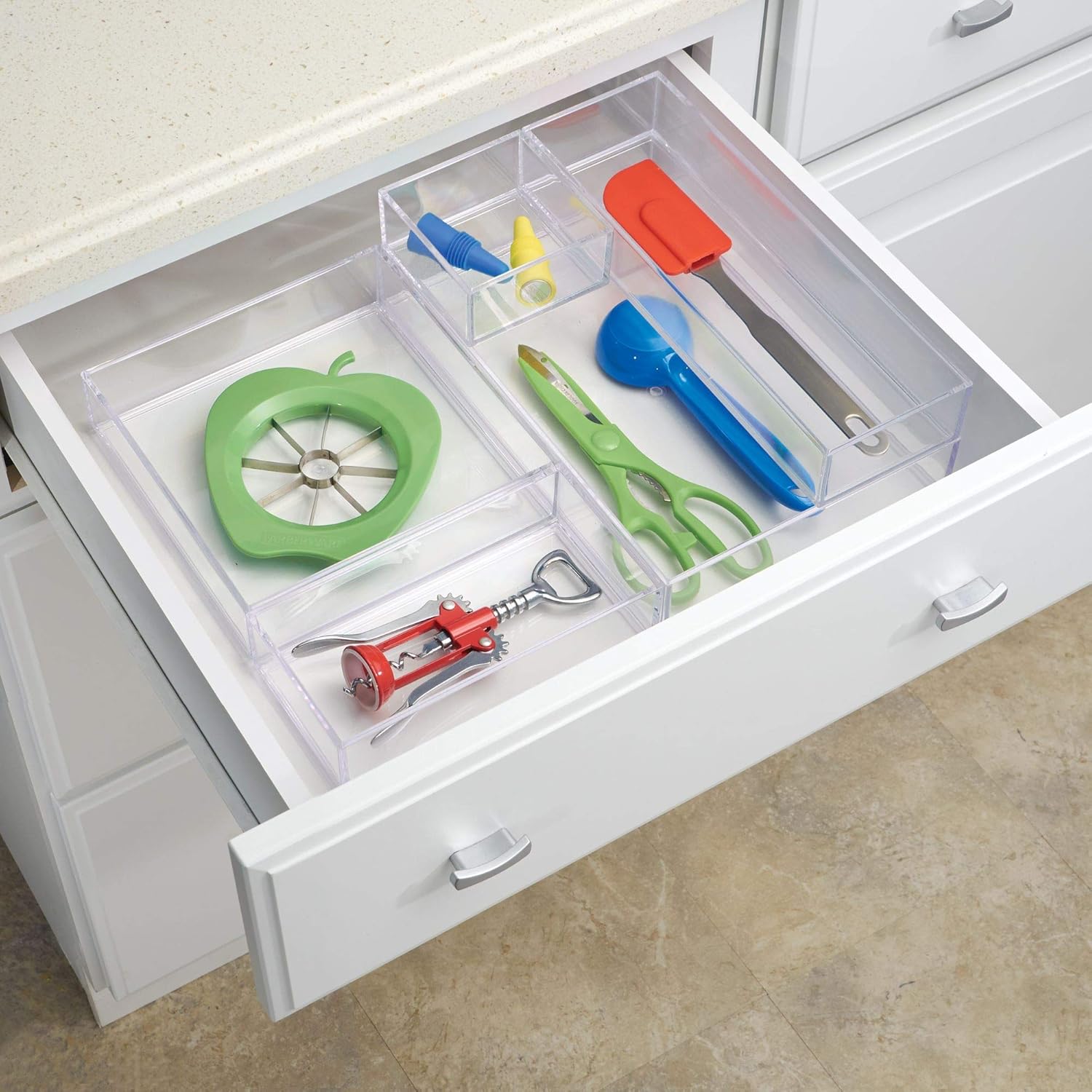 Organisateur de maquillage transparent : idéal pour un rangement élégant et pratique – Image 8