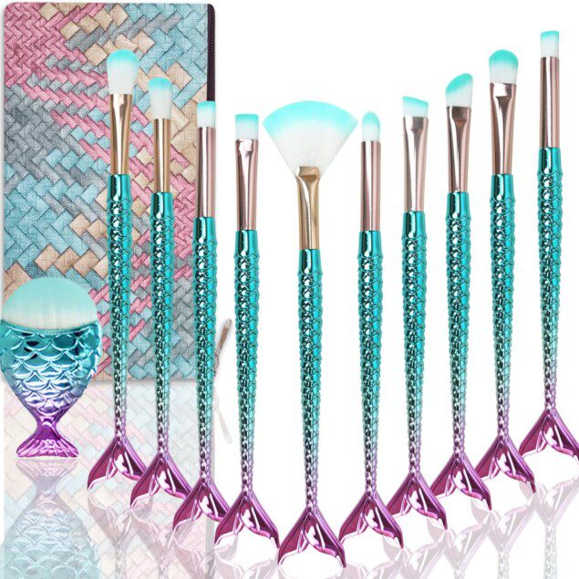 Set de pinceaux maquillage pour filles : un kit mignon et complet pour sublimer votre beauté