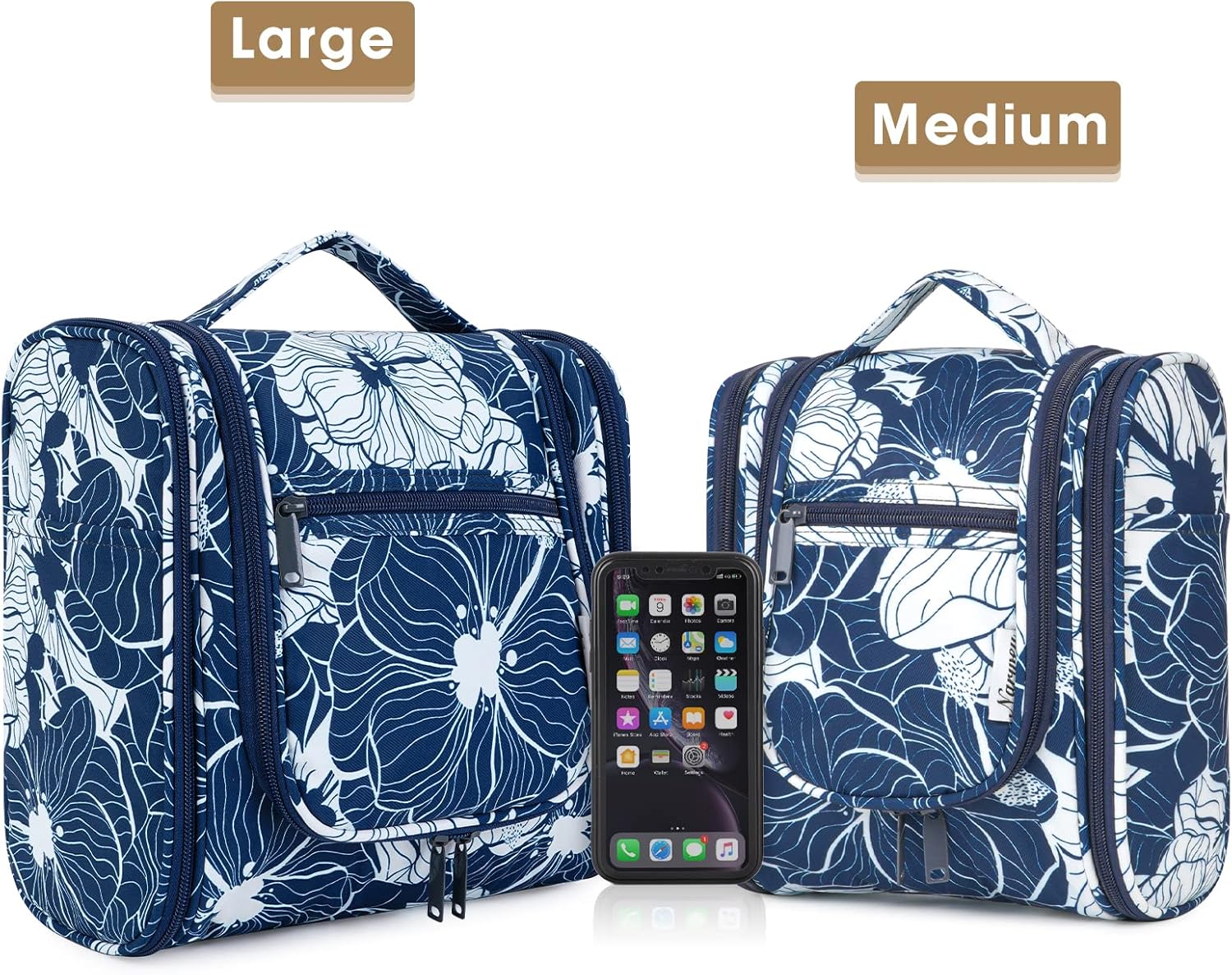 Trousse de toilette à suspendre : élégance et praticité pour les femmes en voyage – Image 2