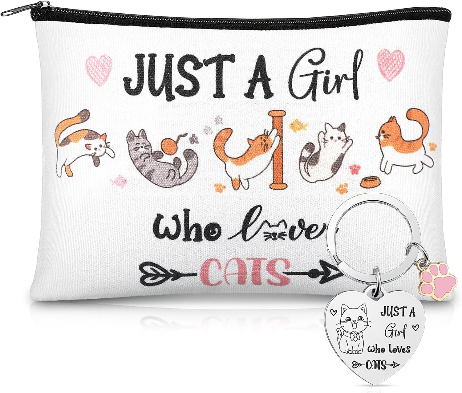 Trousse de maquillage de chat : le cadeau parfait pour les amoureuses des félins Emportez votre passion pour les chats partout avec style et humour !