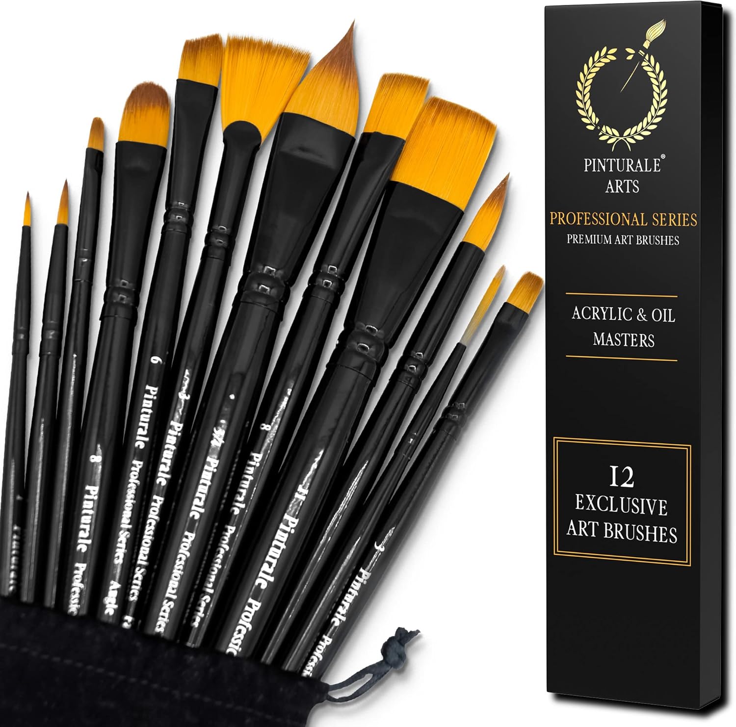 Pinceaux de peinture acrylique : le set idéal pour artistes passionnés