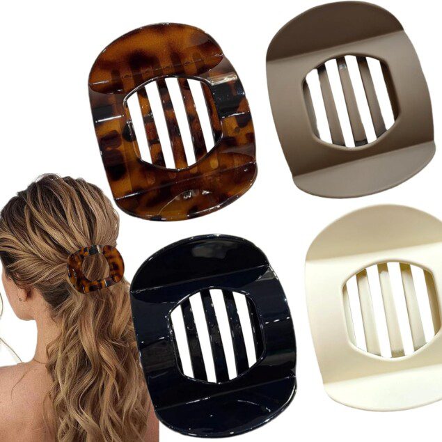 Pinces à cheveux pour femme : élégance et tenue optimale grâce à un design courbé