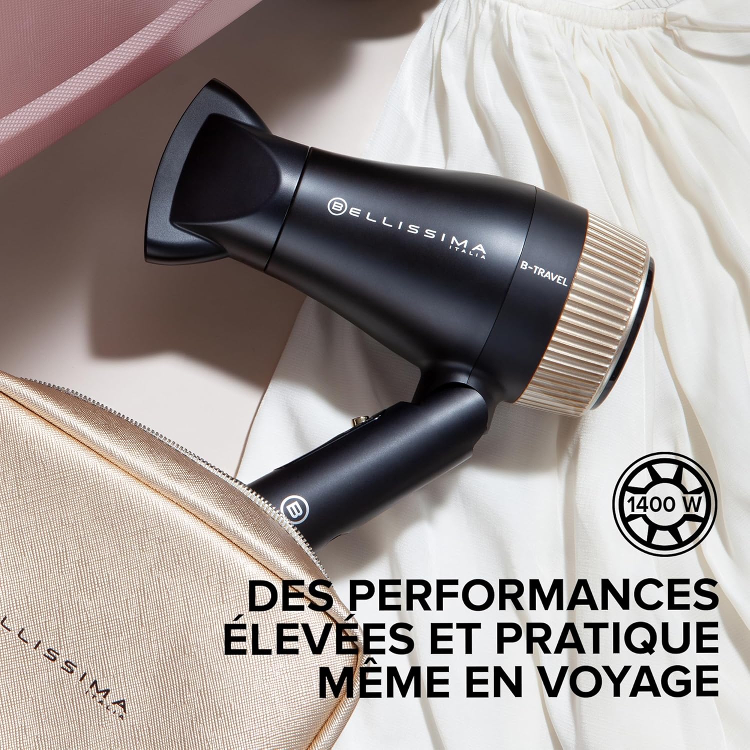 Sèche-cheveux de voyage compact : l'allié idéal pour les globetrotteuses en quête de style – Image 2