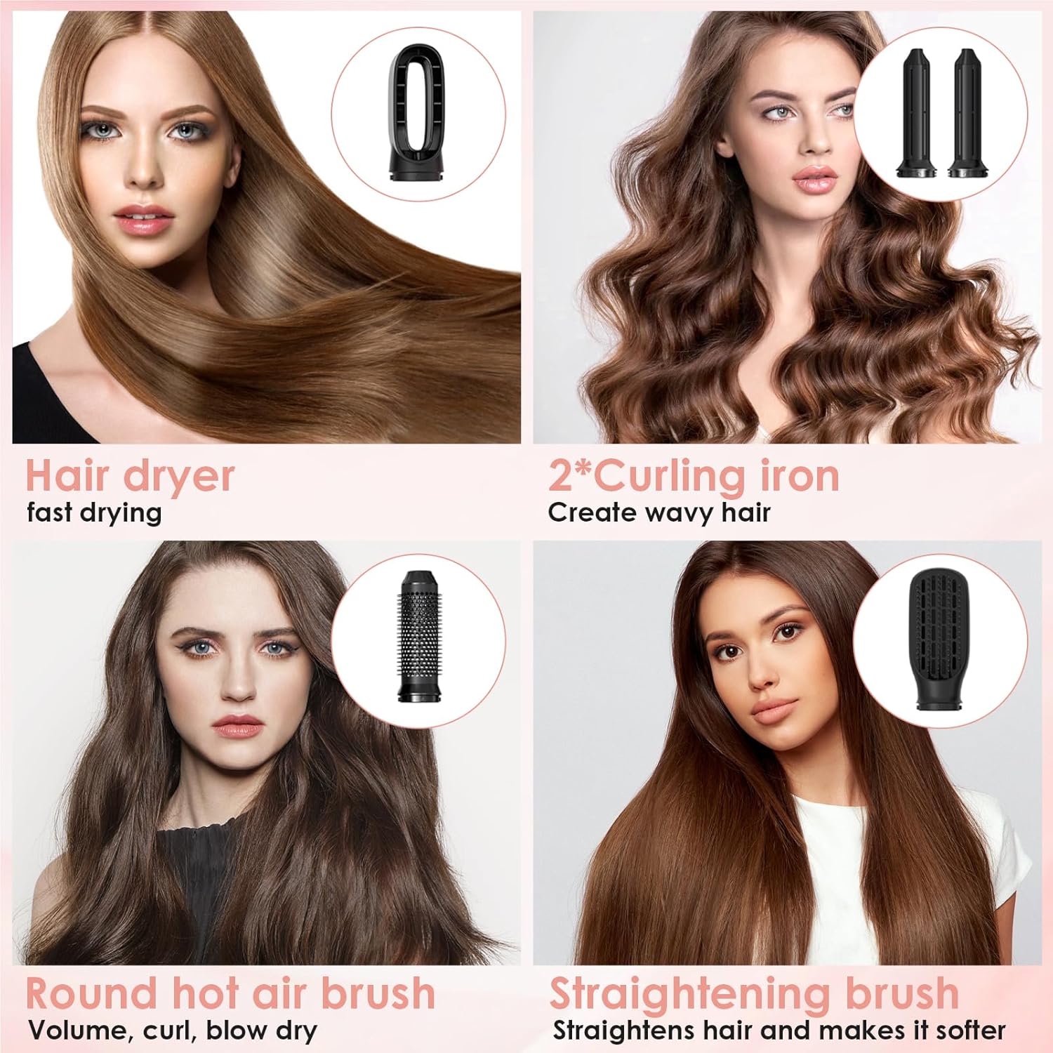 Brosse soufflante 5 en 1 : l'alliée idéale pour un coiffage parfait à la maison – Image 6