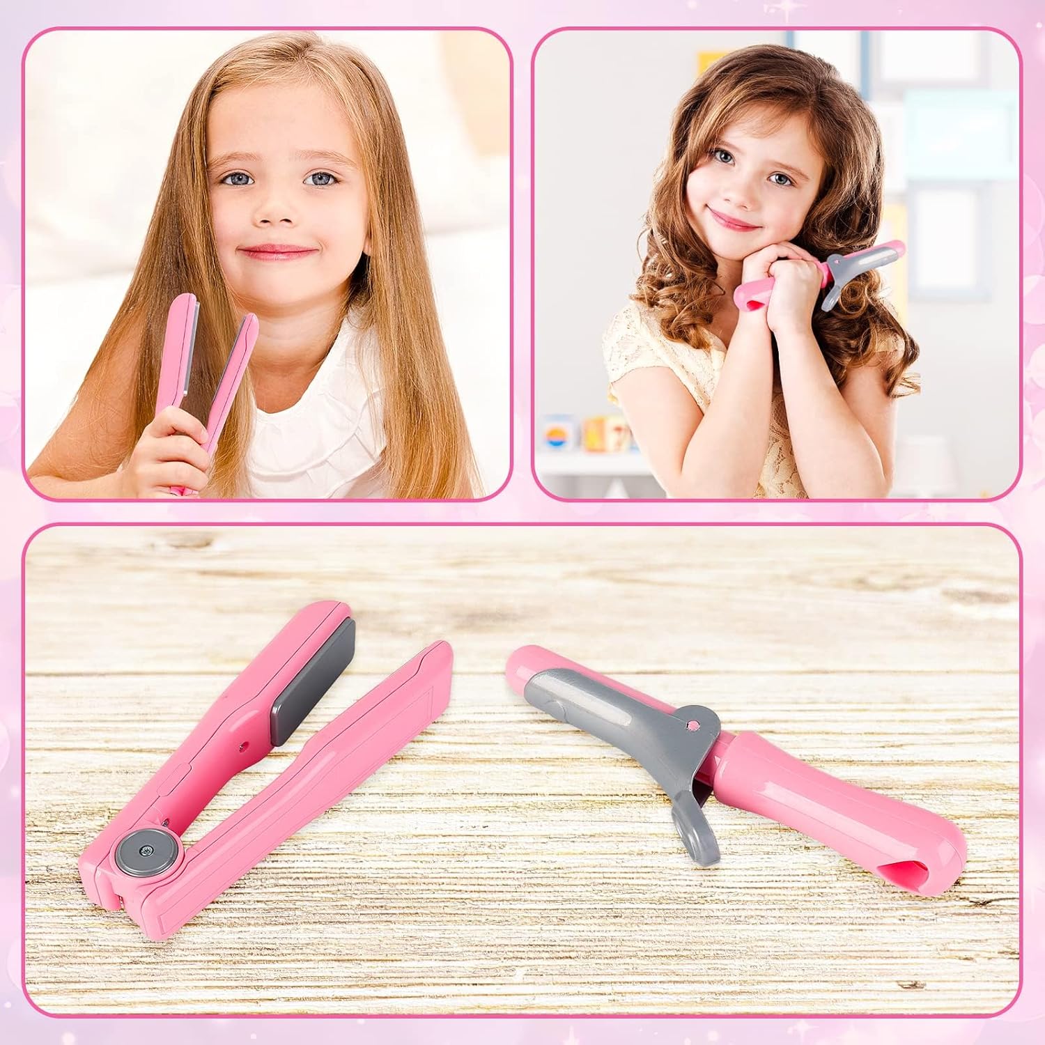 Ensemble de salon de beauté pour filles : 35 pièces pour un jeu de simulation de coiffeur amusant et créatif – Image 5