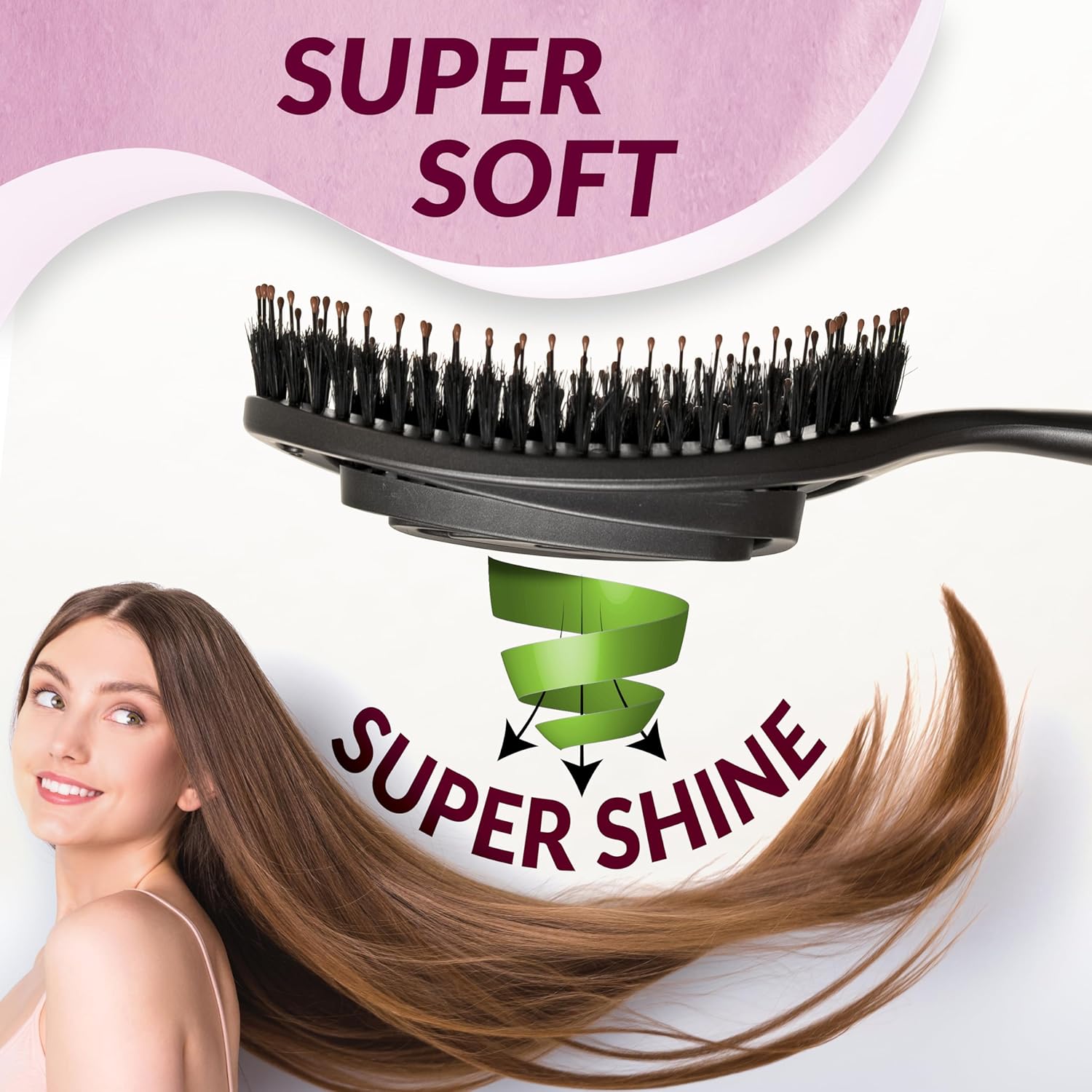 Brosse cheveux démêlante magique : le choix idéal pour les cheveux longs et fragiles – Image 2