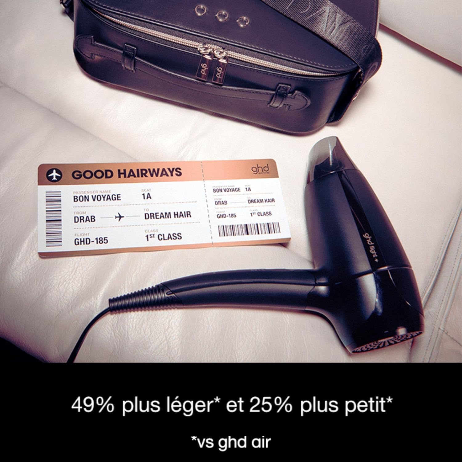 Sèche-cheveux de voyage ghd Flight+ : légèreté et performance pour les voyageurs exigeants – Image 5