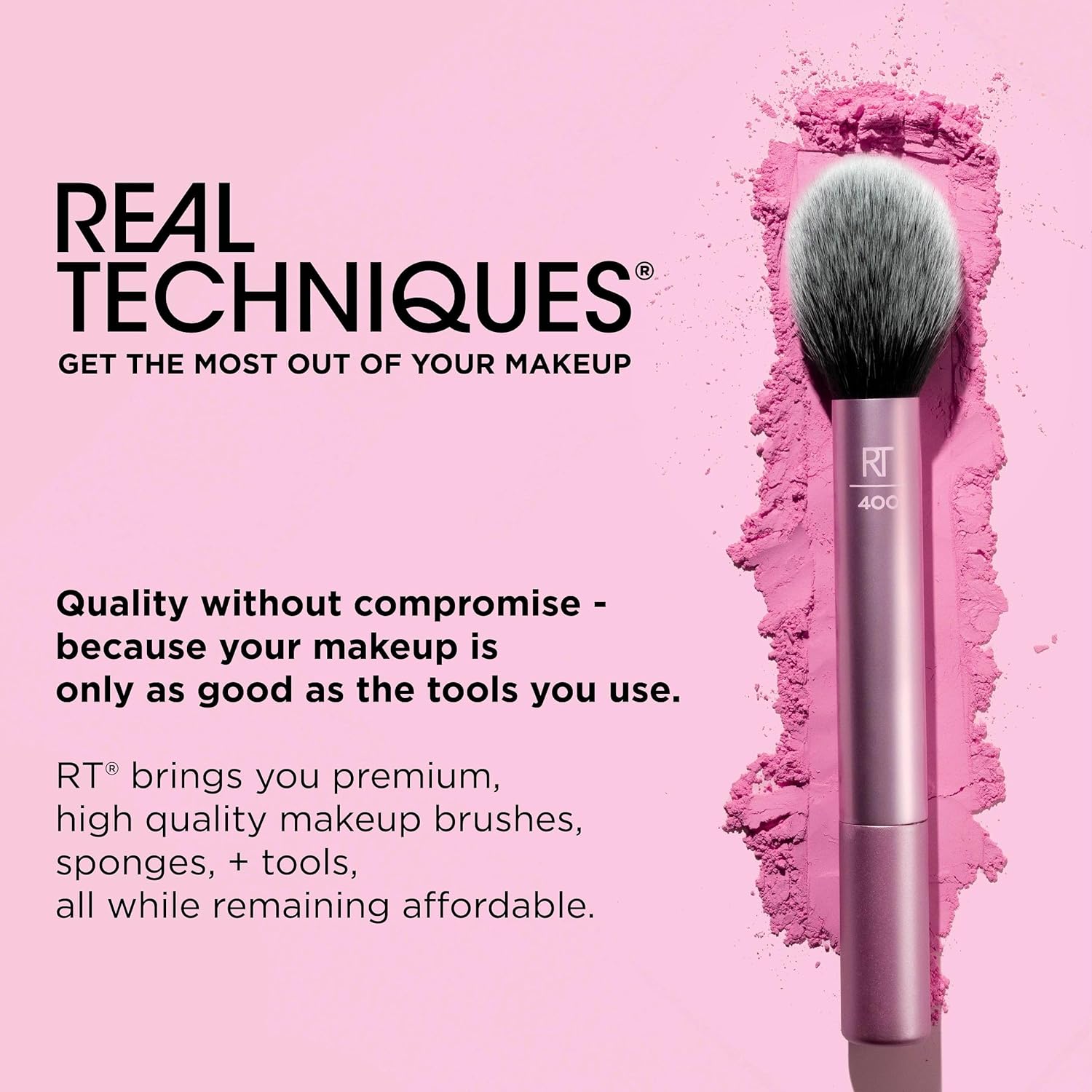 Pinceaux à maquillage et éponge Everyday Essentials : l'ensemble parfait pour les passionnées de maquillage Découvrez les 5 pièces essentielles pour un teint impeccable, sans cruauté envers les animaux – Image 21