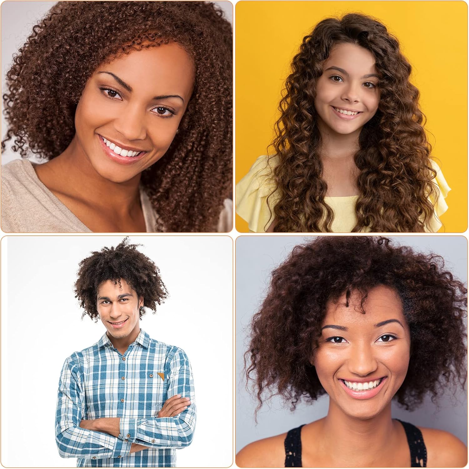 Peigne afro en métal : l'outil essentiel pour hommes et femmes pour démêler et sublimer vos cheveux – Image 7