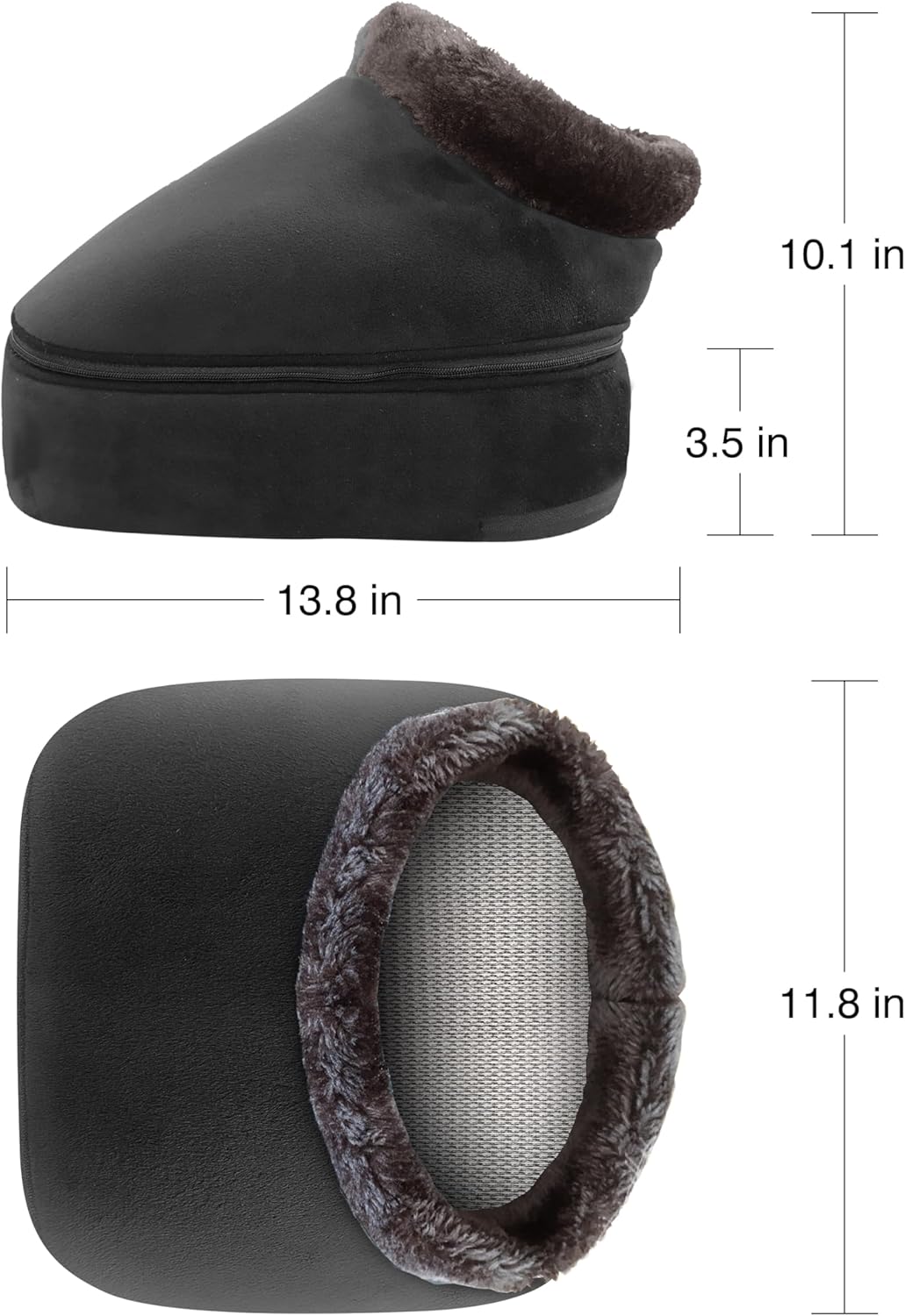 Massage pieds shiatsu chauffant : coussin relaxant pour papa et maman à la maison – Image 6