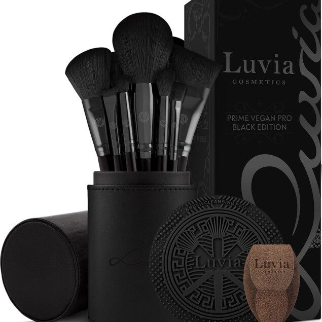 Set de pinceaux de maquillage pour passionnées : 12 outils professionnels avec rangement et accessoires pratiques