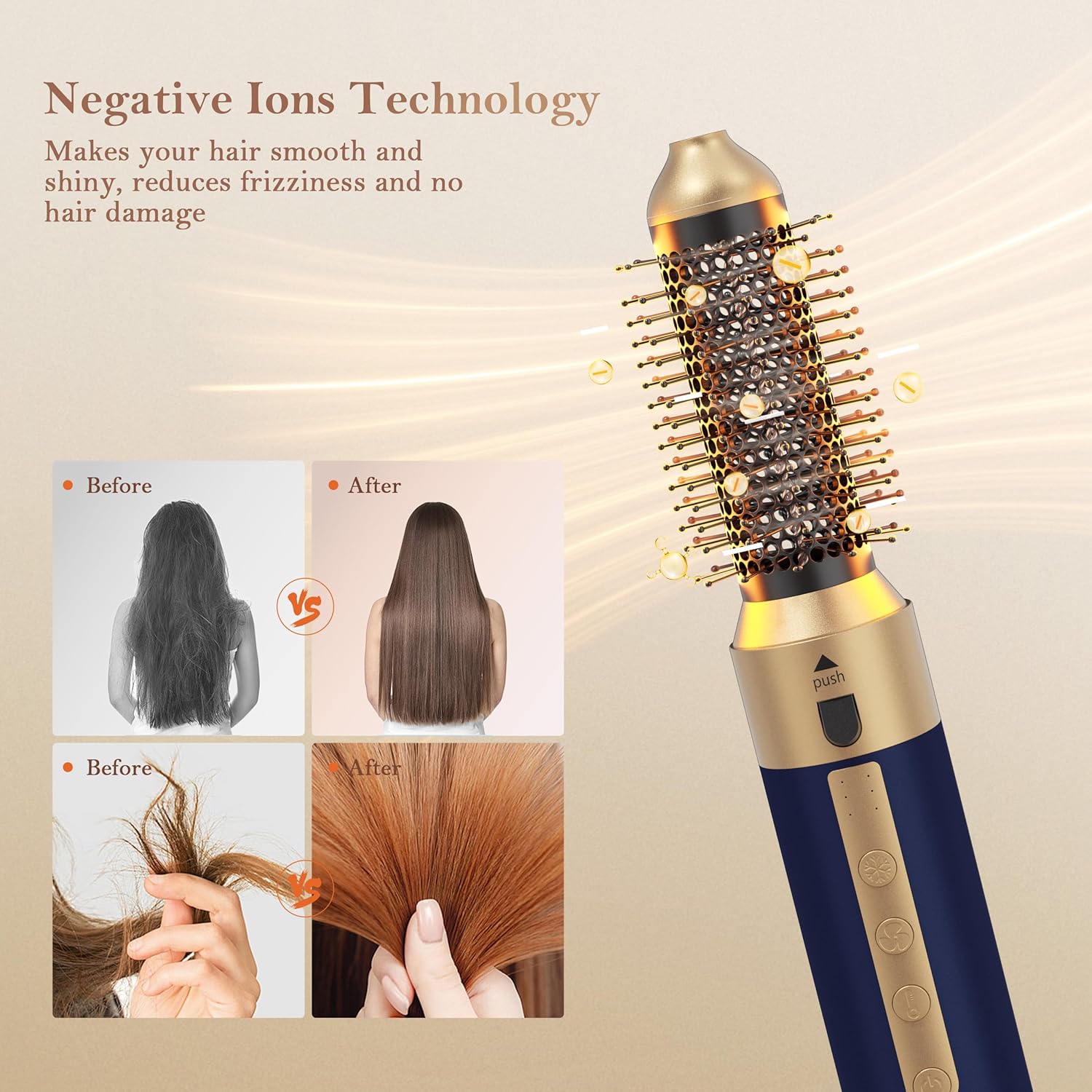 Brosse Chauffante 6 en 1 : Sèche-Cheveux Révolutionnaire – Image 6