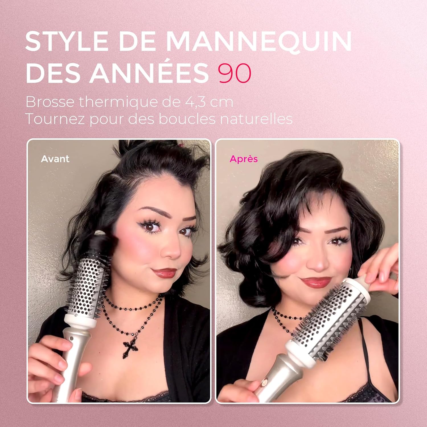 Brosse Thermique 43mm : Volume et Boucles Parfaites – Image 4