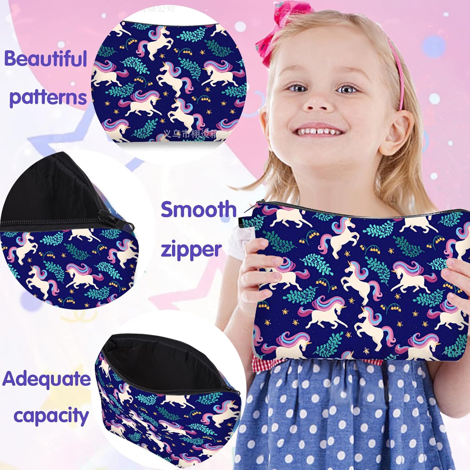 Trousse de toilette licorne : l'accessoire indispensable pour femmes élégantes en déplacement – Image 3