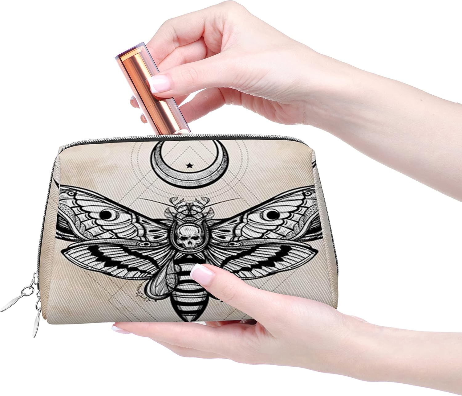 Trousse de maquillage étanche en cuir : élégance et praticité pour les femmes en déplacement – Image 2