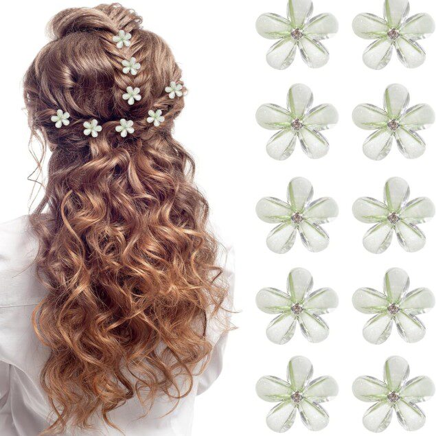 Petites pinces à cheveux fleur pour filles et femmes : élégance au quotidien et en fête