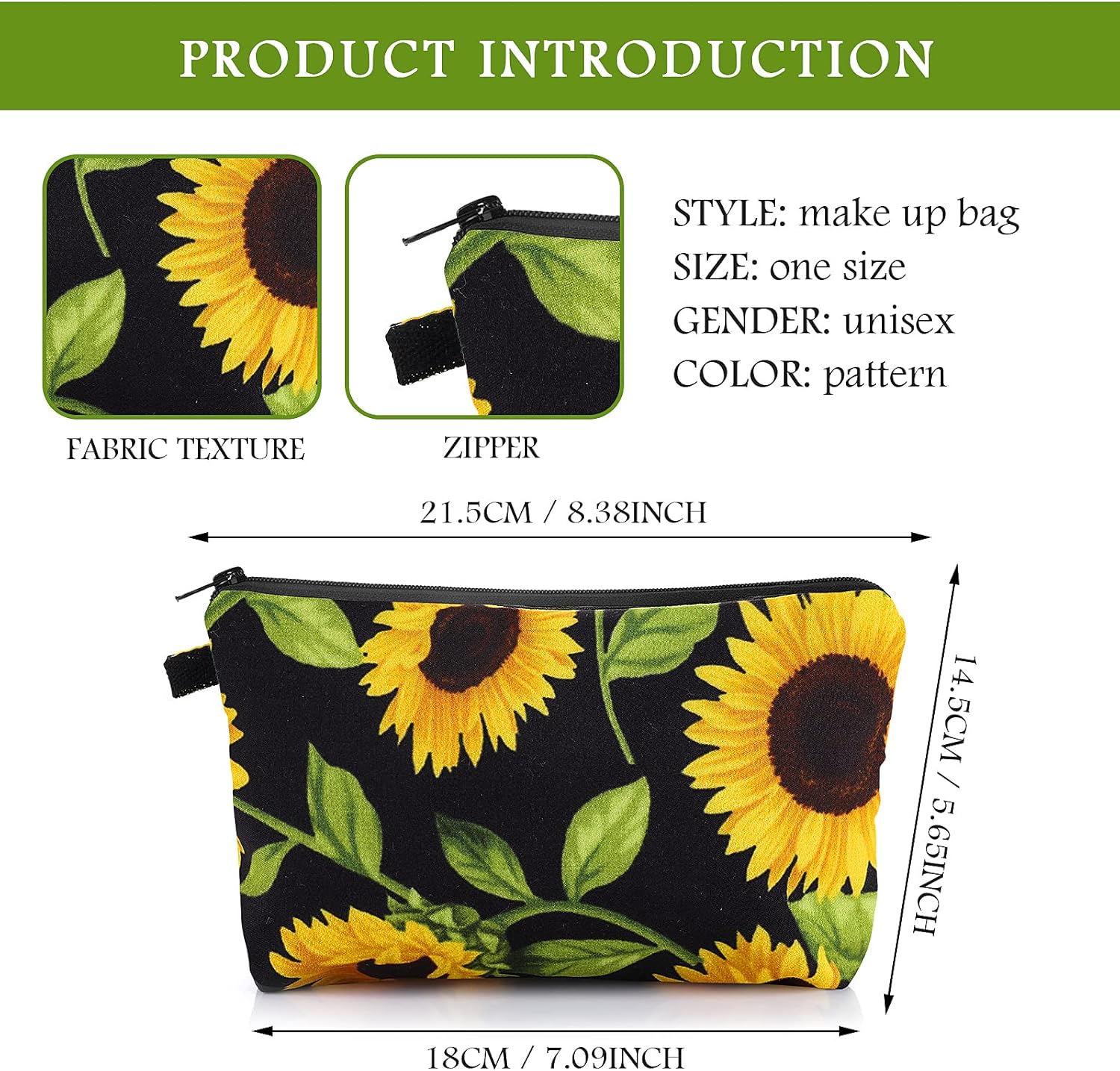 Trousse de maquillage en toile : l'organiseur parfait pour femmes et filles en voyage – Image 7