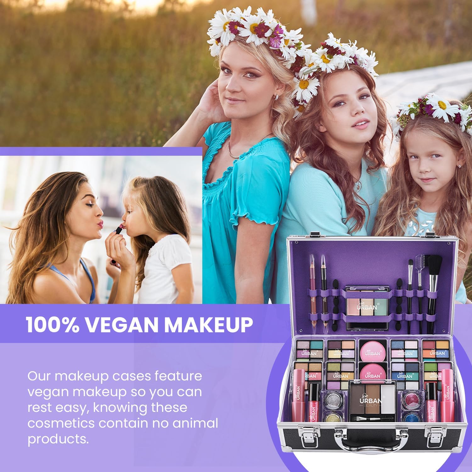 Trousse de Maquillage Végan: Élégance et Pratique – Image 3