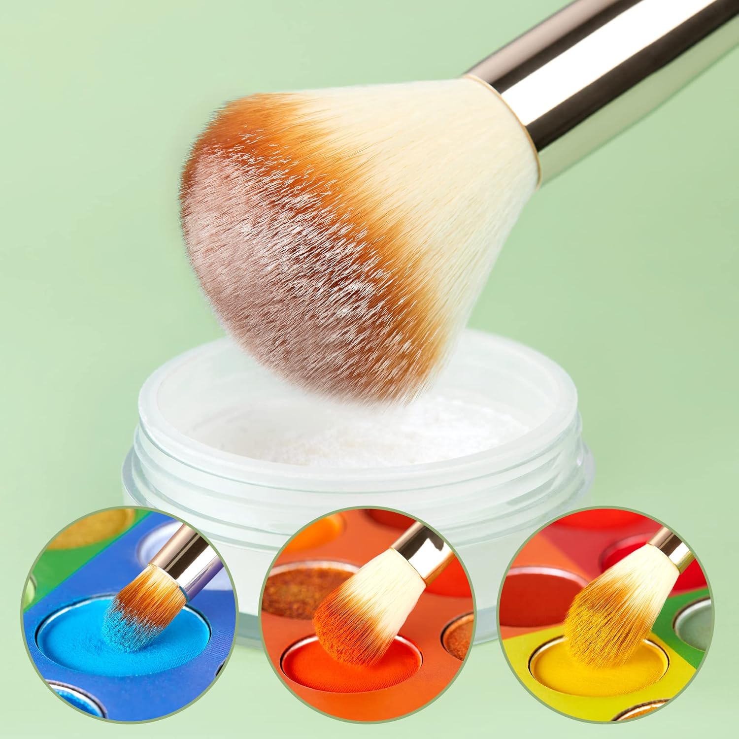 Pinceaux de maquillage professionnels en bambou : le set idéal pour les passionnées de beauté – Image 7
