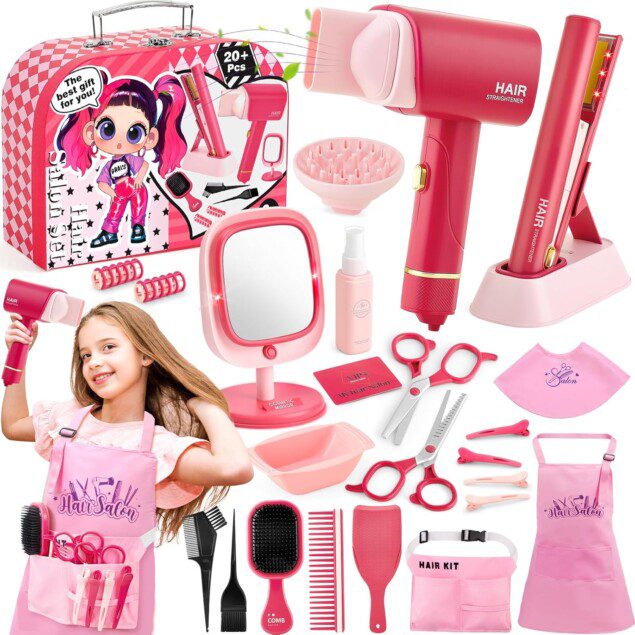 Coiffure et maquillage pour enfant : le kit complet de beauté pour filles de 3 à 8 ans