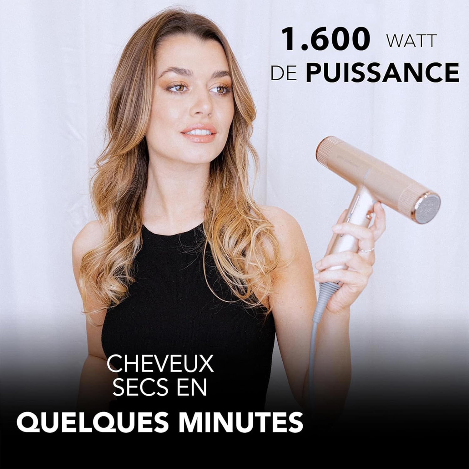 Sèche-cheveux ultraléger pour des cheveux brillants : le GA.MA Italy iQ Perfect Hair Dryer à moteur intelligent sans balais – Image 4
