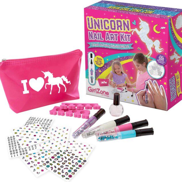 Unicorn Nail Art Studio : le coffret de maquillage créatif pour filles de 5 à 11 ans