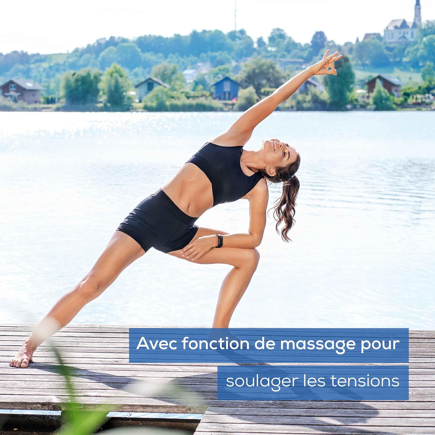 Électrostimulateur musculaire 3 en 1 pour soulager les douleurs et renforcer les muscles Thérapie anti-douleur TENS, stimulation EMS et massage relaxant : un allié pratique et efficace à emporter partout – Image 5