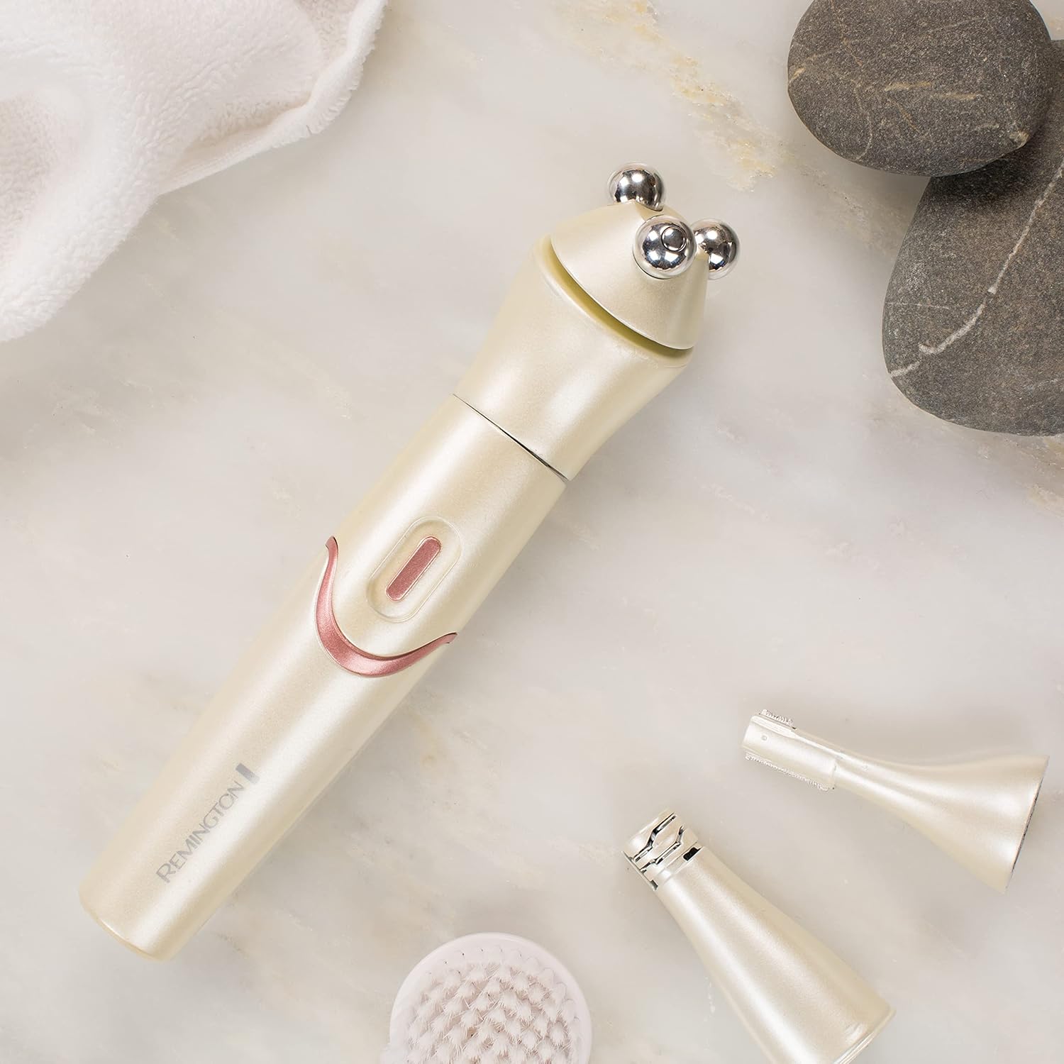 Épilateur électrique pour un soin visage complet : kit 3 en 1 Smooth&Silky pour une peau douce et éclatante – Image 2