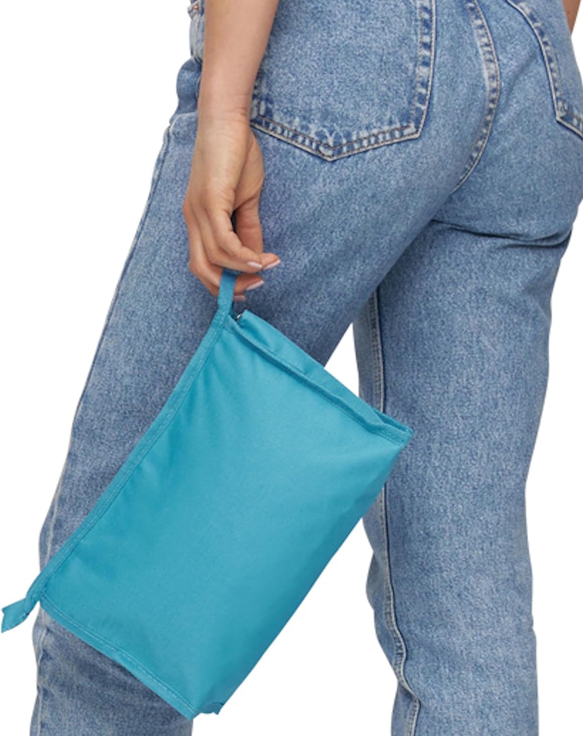 Trousse de toilette pliable pour voyageurs : élégance et praticité en violet moderne – Image 6