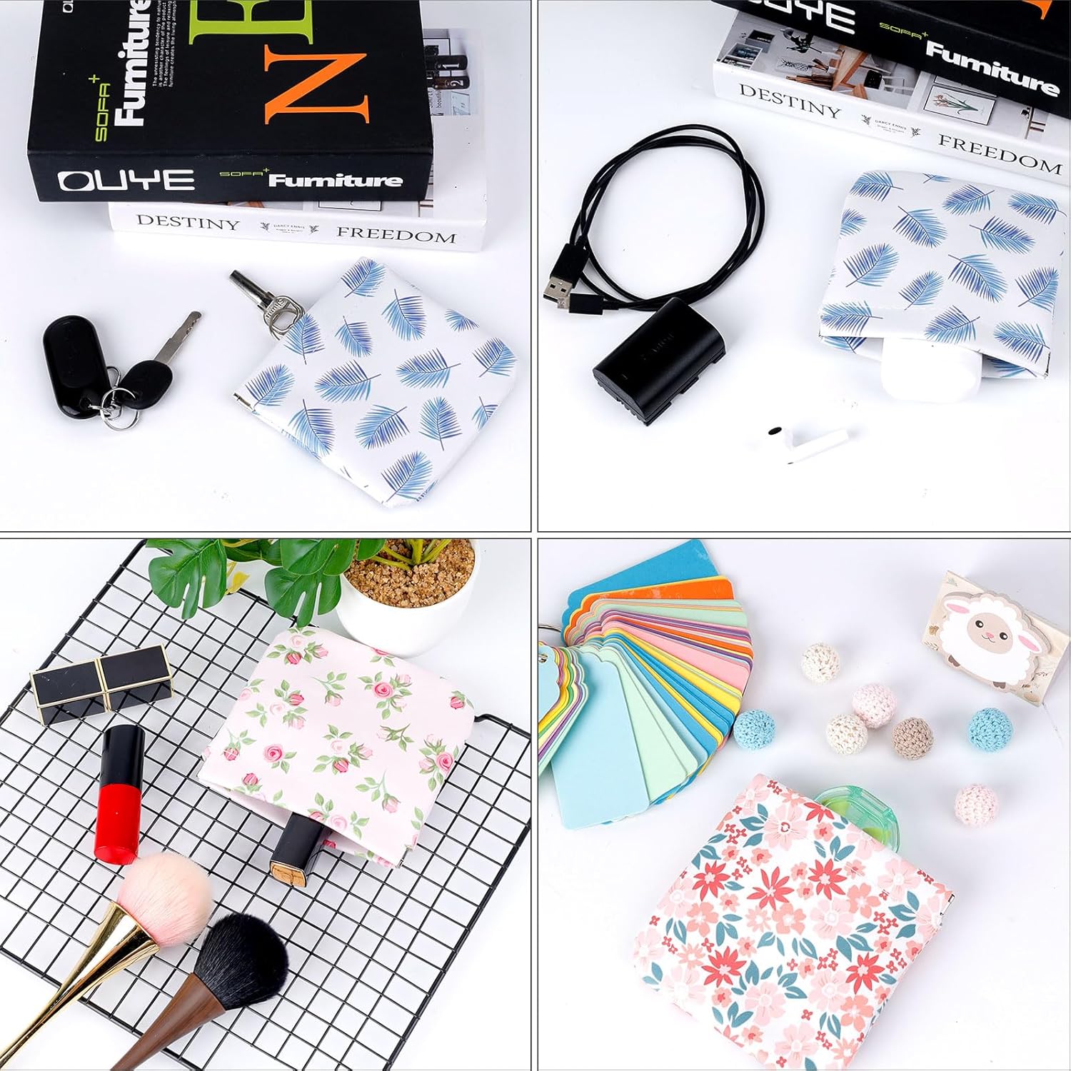 Mini pochette de maquillage imperméable : l'organiseur parfait pour les passionnées de beauté – Image 7
