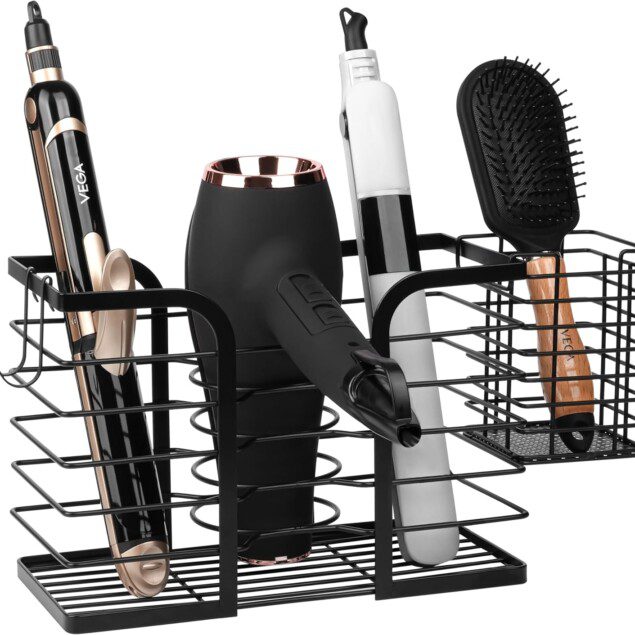 Porte sèche-cheveux mural sans perçage : l'accessoire idéal pour une salle de bain bien organisée