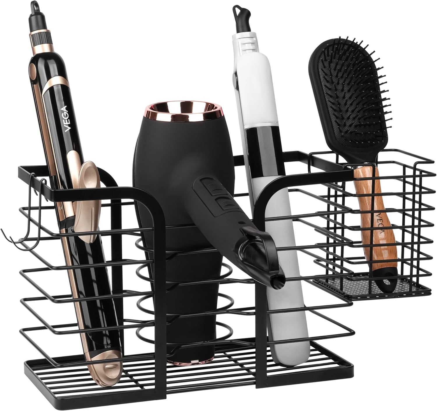 Porte sèche-cheveux mural sans perçage : l'accessoire idéal pour une salle de bain bien organisée