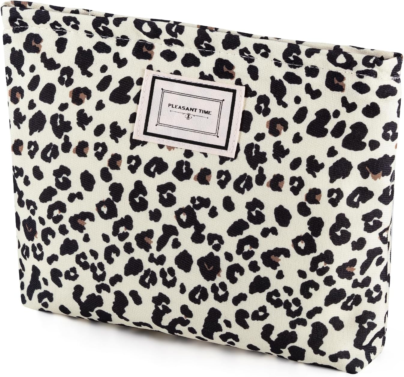 Trousse de maquillage léopard : le compagnon idéal pour femmes en voyage Optez pour une trousse de toilette portable et multi-fonctionnelle, parfaite pour organiser vos cosmétiques et cartes de change avec style