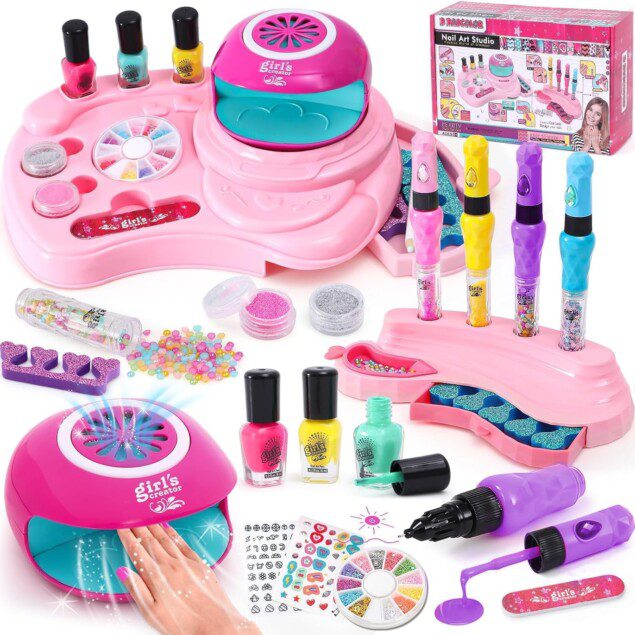 Vernis à ongles enfant : le kit manucure créatif pour les petites filles de 7 à 12 ans