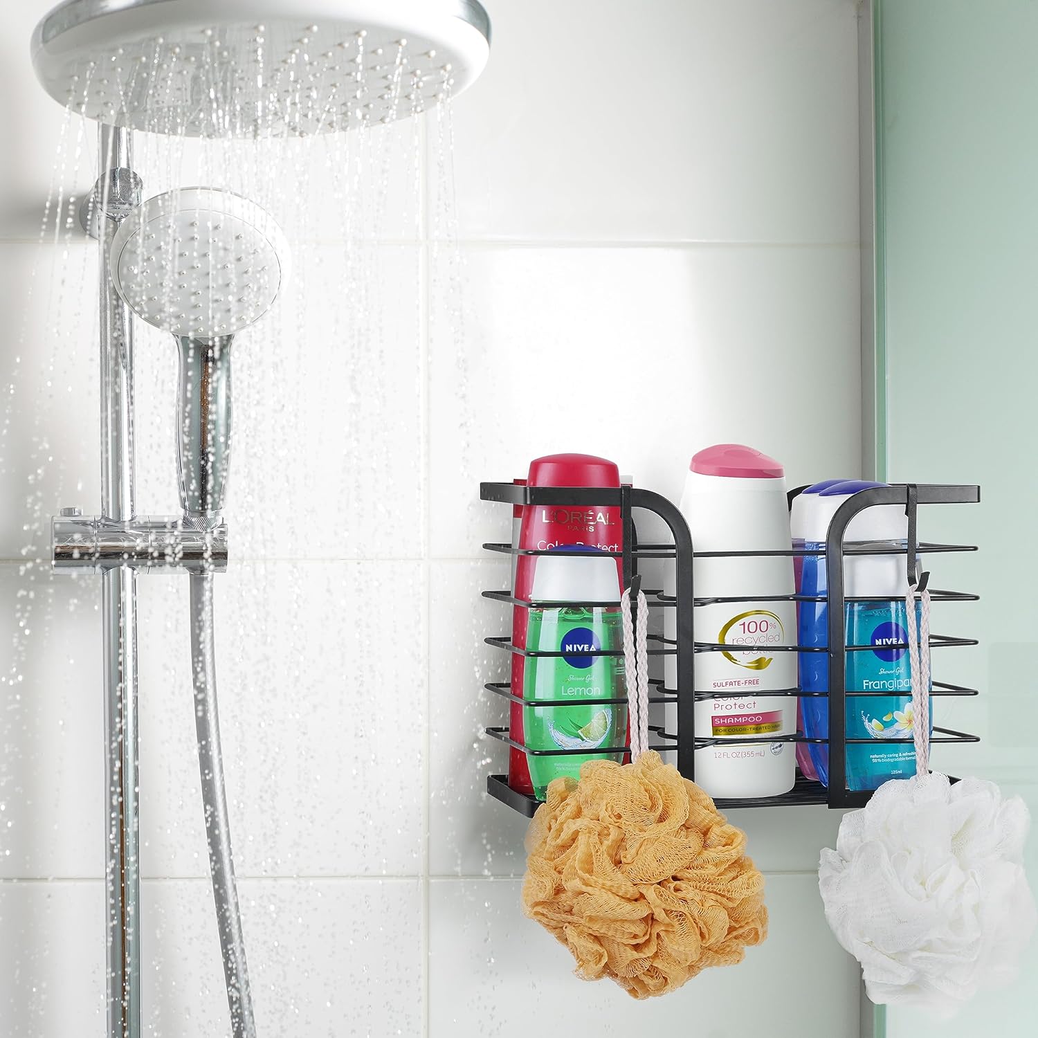 Porte sèche-cheveux mural sans perçage : l'accessoire idéal pour une salle de bain bien organisée – Image 7