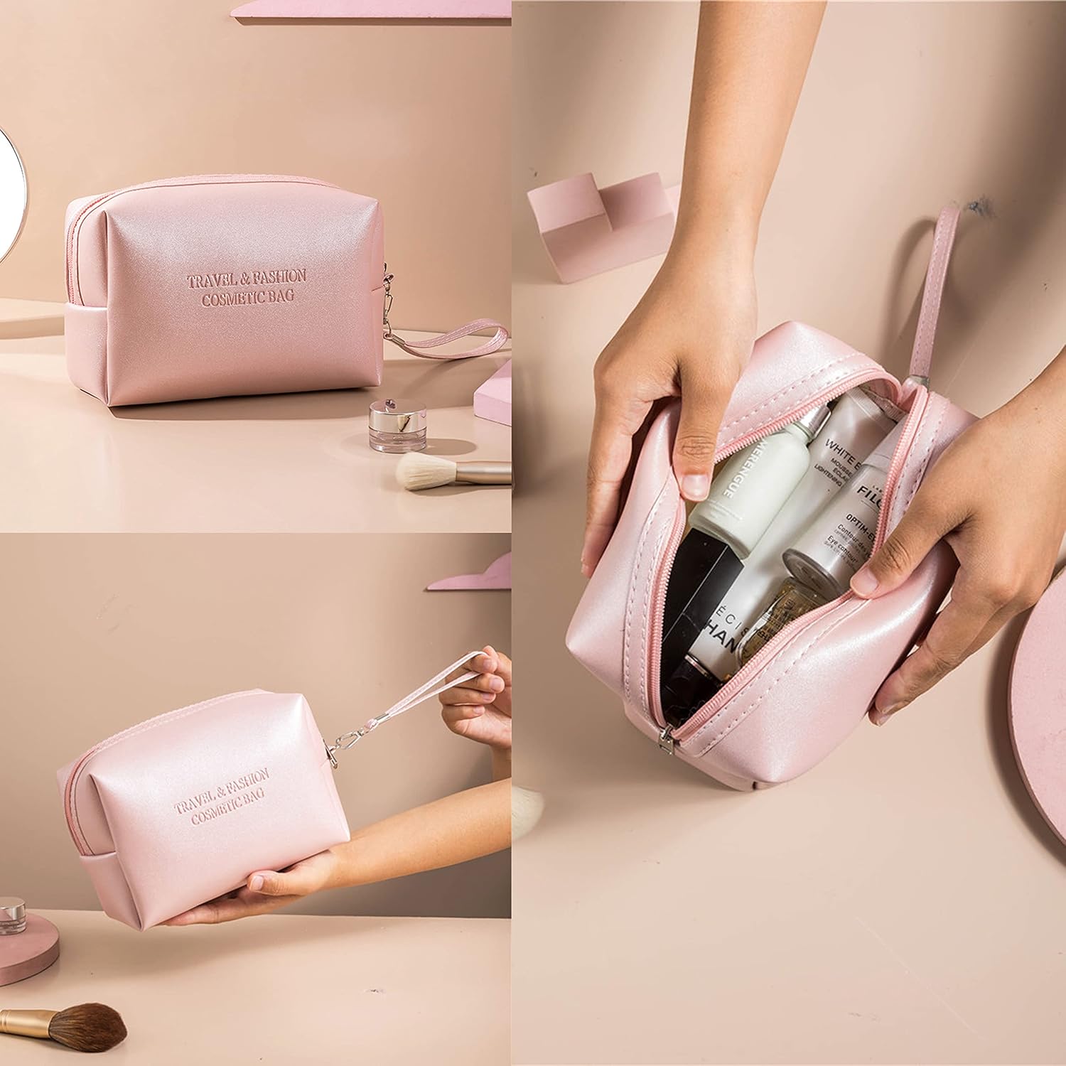 Trousse de maquillage imperméable : le compagnon idéal pour les femmes en voyage – Image 5