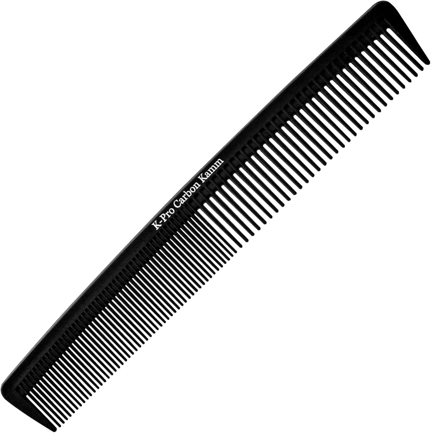 K-Pro peigne en carbone antistatique : l’outil léger et résistant à la chaleur pour coiffeurs, hommes et femmes, idéal pour une coupe parfaite et un coiffage impeccable
